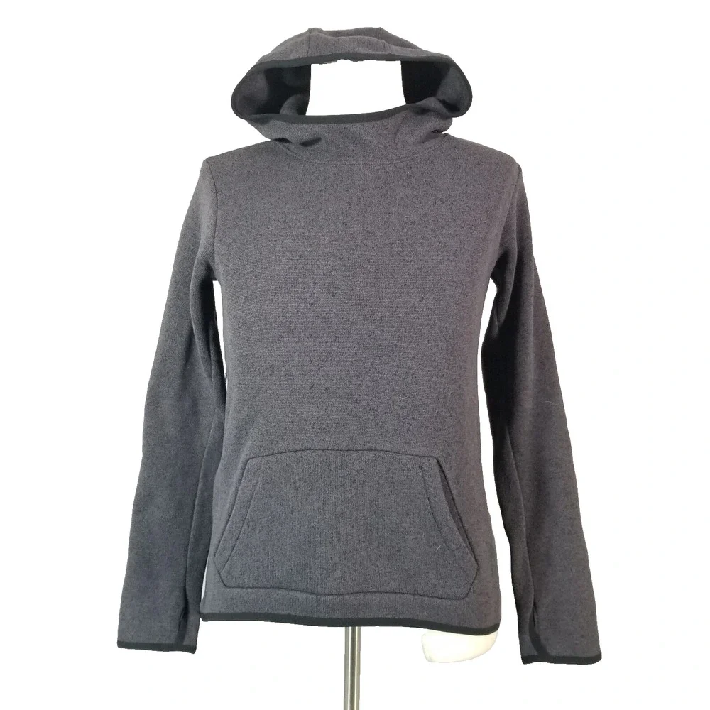 Nike hoodie sweater‎ sweatshirt women's large Gray running thermal outdoor
